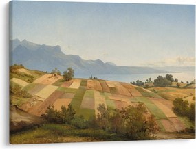 Kép - Alexandre Calame, Swiss Landscape, reprodukciók (70x50 cm)