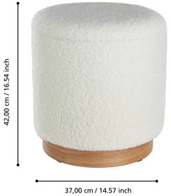 Eglo 424029 - 2 db MASHIKE taburet, átm. 30,5/37 cm, fehér színű