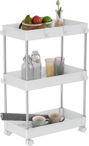 Mozgatható polc, fehér, ALIOL TYP 1