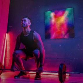 Twinkly TWQ064STW-07-BEU - KÉSZLET 6xLED RGB Panel SQUARES 64xLED 16x16 cm Wi-Fi
