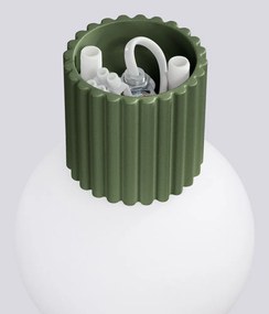 Zöld fali lámpa ø 12 cm Orbital – Sollux