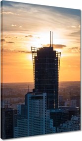 Vászonkép 40x60 Varsó Főváros Lengyel