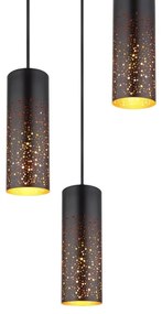 Globo 21005-3H - Csillár zsinóron CROCKY 3xE27/40W/230V