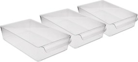 Ételtároló dobozok hűtőbe 3 db