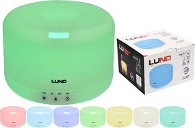Lund Aromaterápiás Párásító Led 1L Aroma Diffúzor Fehér Lund 66906