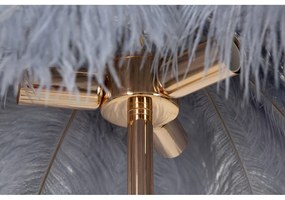 Szürke-aranyszínű állólámpa (magasság 160 cm) Palm – Mauro Ferretti