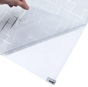 matt csillagmintás PVC ablakfólia 45 x 500 cm