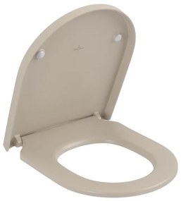Villeroy & Boch 8M42S1AM - SoftClose WC-ülőke SUBWAY 3.0, bézs