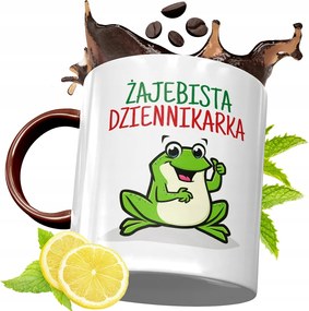 Bordó Bögre Újságírónak Születésnapra Ajándék fényképes nyomattal