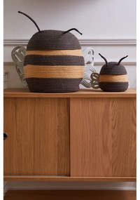 Textil játéktároló kosár ø 30x32 cm Mama Bee – Lorena Canals