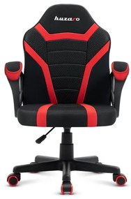 Gyermek gamer szék , gyerekeknek , RED MESH