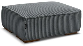 Sötétszürke kordbársony lábtartó Chelsea – Bobochic Paris