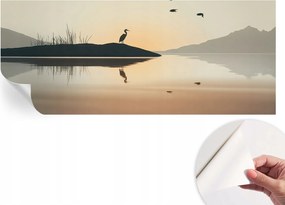 Dekoratív öntapadós fotótapéta irodába Reggeli csend 250x104 cm