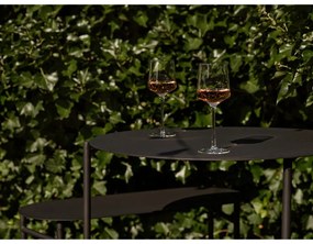 Fekete fém kerek étkezőasztal ø 70 cm Disc – Zone