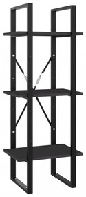 5 szintes szürke szerelt fa könyvszekrény 40 x 30 x 175 cm