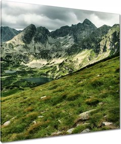 Vászonkép 90x90 Tátra Lengyel hegyek Kilátás