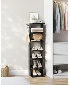 BOTARO cipősszekrény, fekete