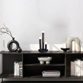 Rabalux 74365 - Asztali lámpa RAMIRA 3xG9/5W/230V fekete