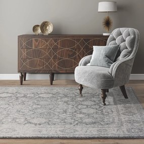 Világosszürke szőnyeg 160x230 cm Muse Heritage Grey Silver – Asiatic Carpets