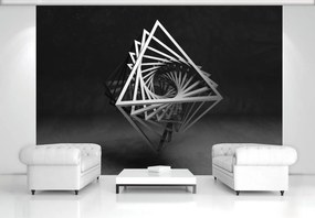 Fotótapéta - 3D geometria (152,5x104 cm)