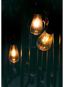 Napelemes LED függő kültéri lámpa ø 7 cm Campus – Trio