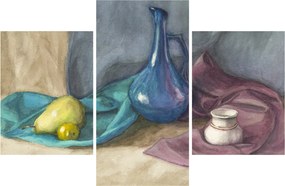 Kép - festett csendélet (90x60 cm)