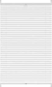 vidaXL Plisse Roló 70 x 150 cm Fehér Redős Roló