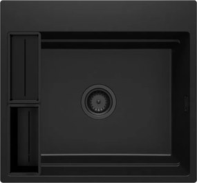 Magnetic gránit mosogató_nero_1 medence