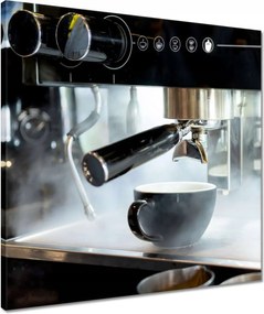 Vászonkép 50x50 Egy csésze tejeskávé