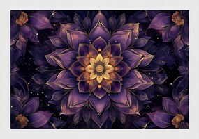 Poszter Keret Fa Mandala Harmónia Zen Meditáció Energia Virág 60x40