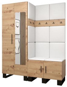 Előszobabútor Amanda 14 (artisan tölgy + fehér). 1085981