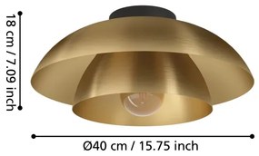 Eglo 900848 - Mennyezeti lámpa CENCIARA 1xE27/40W/230V