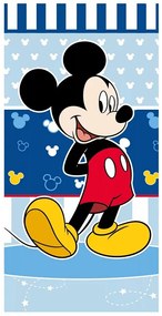 Disney Mickey Blue fürdőlepedő, strand törölköző 70x140cm