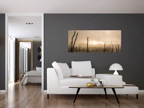 Kép - Csupasz fák (120x50 cm)