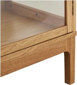 Natúr színű tálalószekrény 47x180x40 cm Zamora – House Nordic