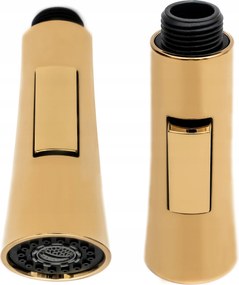 Konyhai csaptelep kihĂșzhatĂł kifolyĂłcsĆvel 2 funkciĂłs Arany FĂ©nyƱ