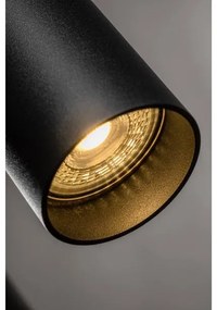 Lámpa Mennyezeti lámpatest TRESOS II, 3xGU10, aluminum, IP20, max. 3x20W, fekete