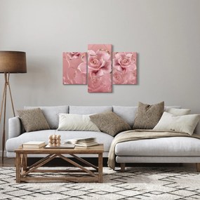 Kép - Virágos dekoráció (90x60 cm)