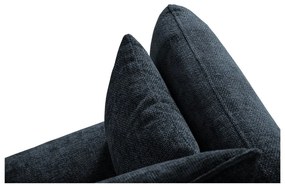 Sötétkék sarokkanapé (jobb oldali) Matera – Cosmopolitan Design