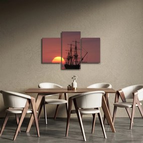 Kép - Középkori hajó (90x60 cm)