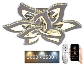 Brilagi - LED Dimmelhető felületre szerelhető csillár TWIST LED/180W/230V 3000-6500K + távirányító