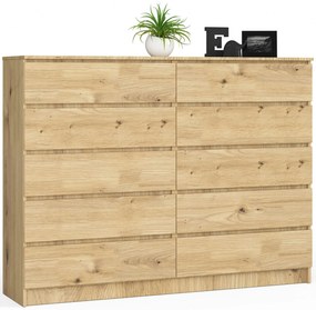 Komód Kurtinaitis 10SZ (artisan tölgy). Akció -15%. 1070746