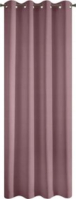 Sötét rózsaszín sima függöny Divatos átvezetők