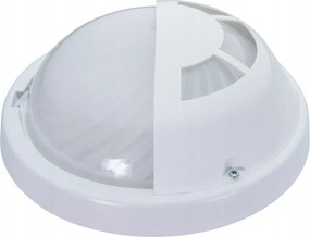 Fali lámpa Emotion foglalattal, E27, fehér, IP44, matt, árnyékoló