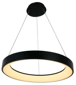 Brilagi - LED dimmelhető kábeles csillár FALCON II LED/99W/230V átm. 60 cm fekete + távirányító