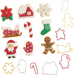 Tescoma KarĂĄcsonyi KiszĂșrĂł Forma Szett SĂŒtemĂ©nyhez, MĂ©zeskalĂĄcshoz 9 Db 630901