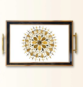 Üveg tálca, 38×24 cm – TPA9802