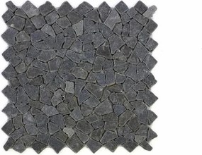 Andezit mozaik Garth, burkolat - fekete/sötétszürke