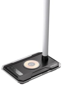 Immax 08989L - LED RGBW Dimmelhető asztali lámpa Qi töltővel 30W/230V fekete