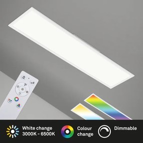 Brilo - RGBW Dimmelhető mennyezeti lámpa SLIM LED/40W/230V + távirányító